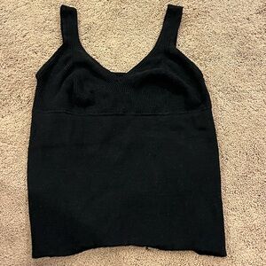 House of Harlow 1960 Black Knit Top